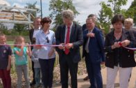 Gleizé – Inauguration de l’aire d’accueil et de loisirs de Chervinges