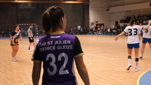 Handball - Les Violettes - Un match contre la Mucoviscidose