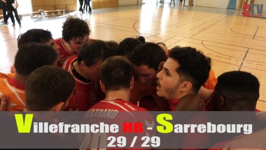 Handball – VILLEFRANCHE HB – SARREBOURG