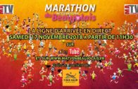 Marathon du Beaujolais 2018 – Ligne d’arrivée en Direct Live