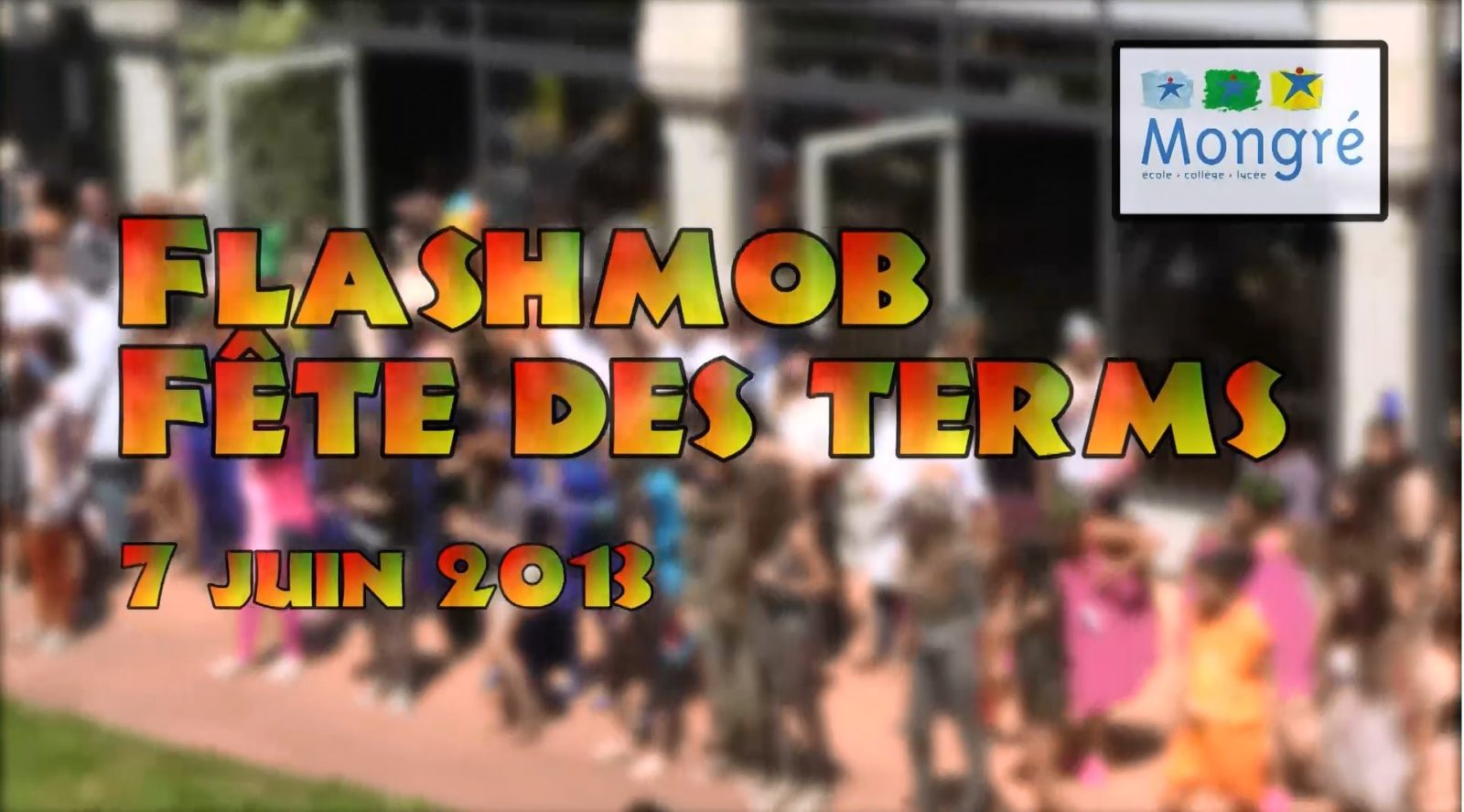 Flashmob des terminales de Montgré