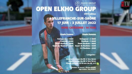 Tennis - Lancement du tournoi OPEN ELKHO GROUP 2022