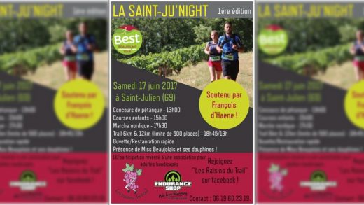 Trail – La St JU’ NIGHT 2017