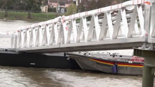 Les travaux de la halte Fluviale de Villefranche presque terminés