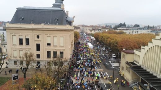 Villefranche-sur-Saône fête le Beaujolais Nouveau 2018