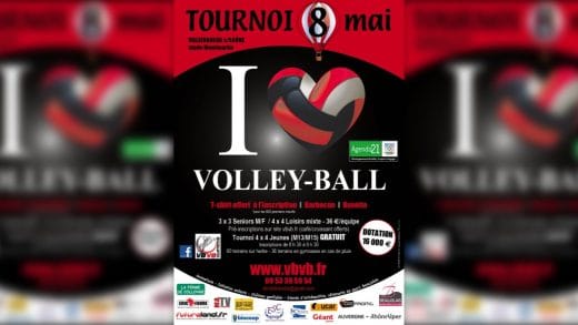 Volley-ball – Présentation du tournoi du 8 mai 2016