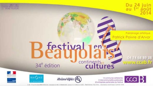 Festival en Beaujolais 2014 - Présentation